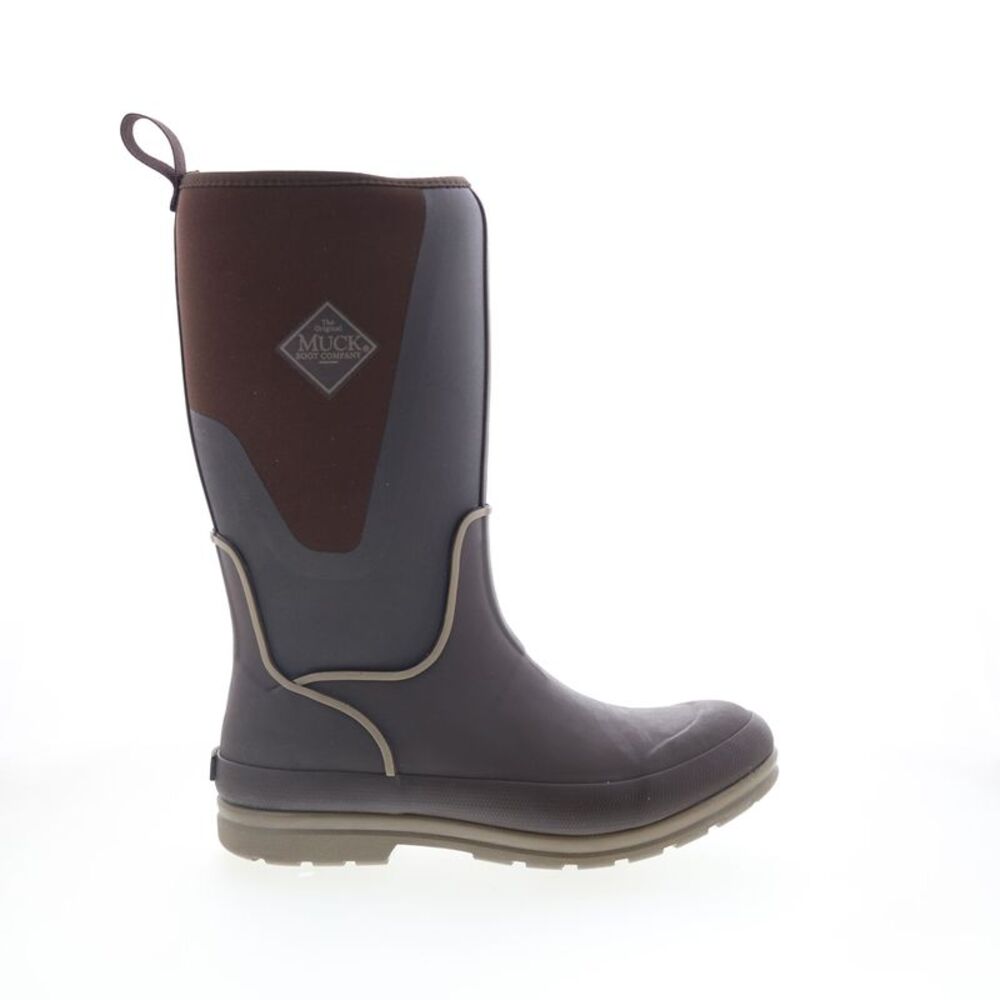 Original Muck Womens Originals Tall Fleece Waterproof Brown Boots (NWT)